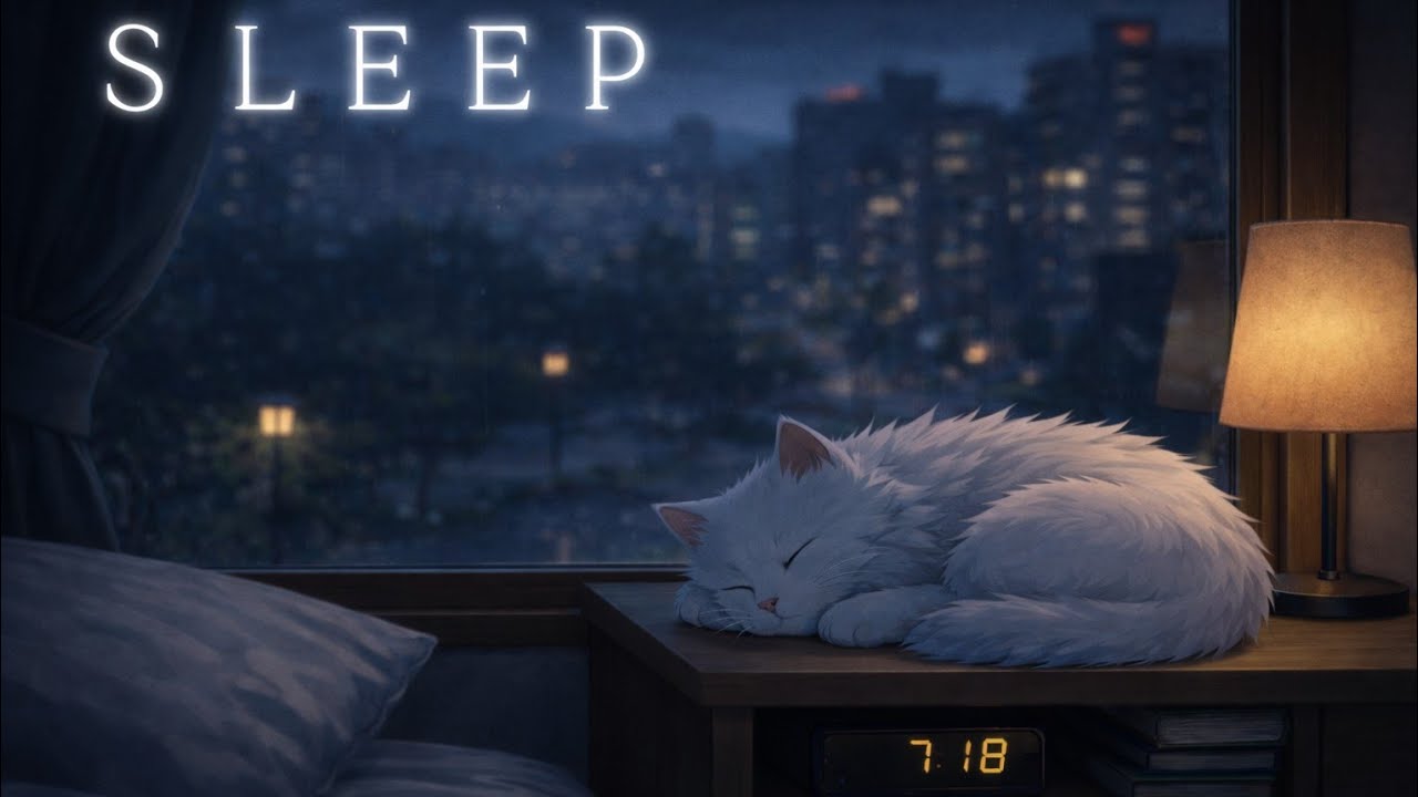 3 Hours Deep Sleep 🌙 Peaceful Piano & Organ | Shiro 🪟☁️