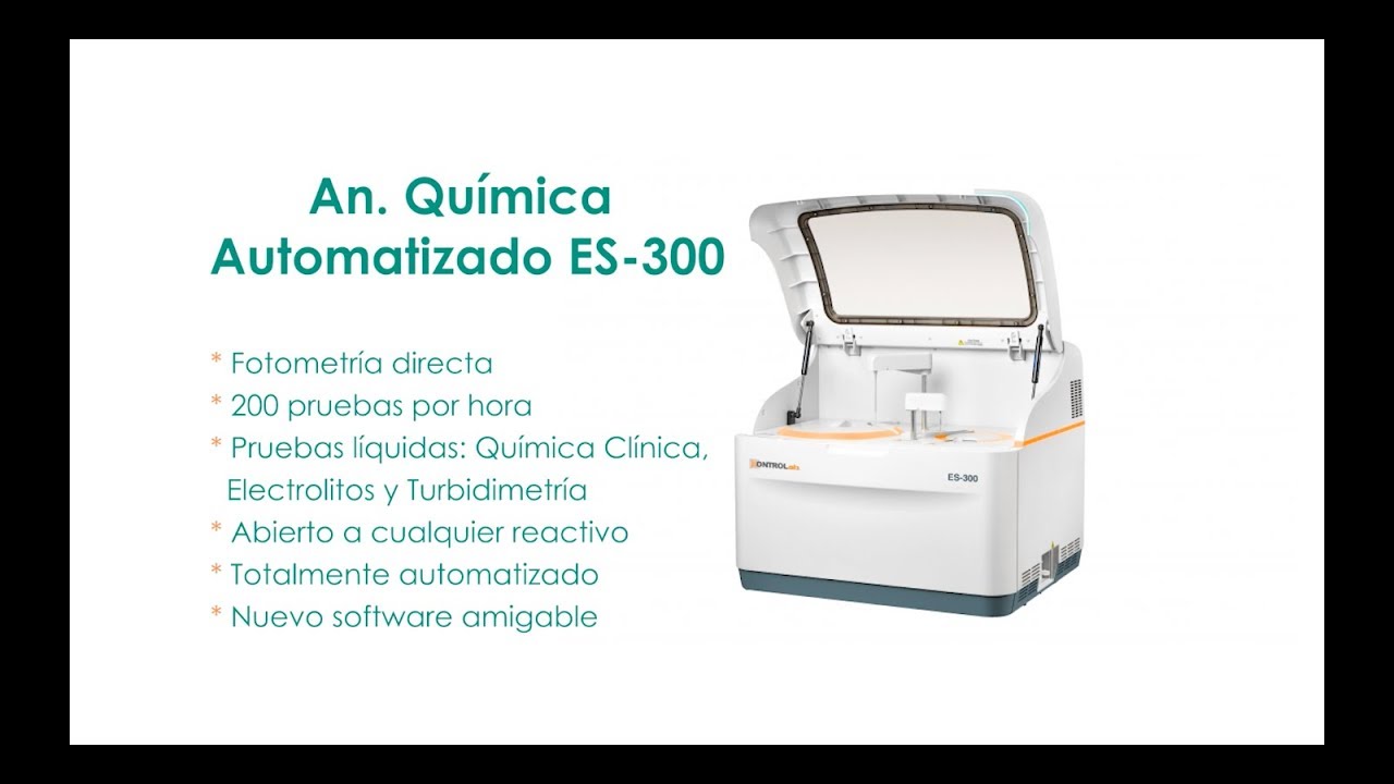 DESEGO TV | Analizador de Química Automatizado