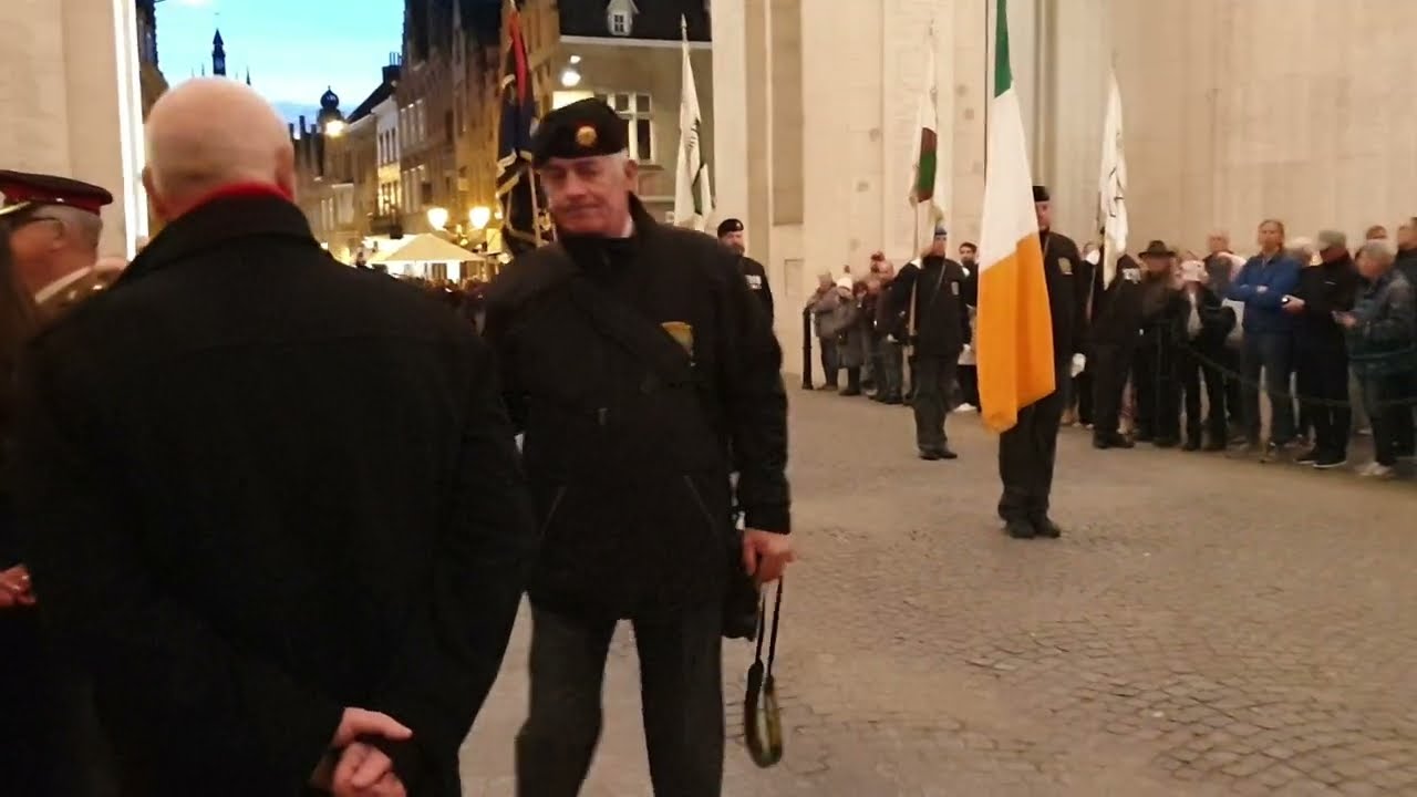 Last Post Ceremony Menin Gate 9/10/2022