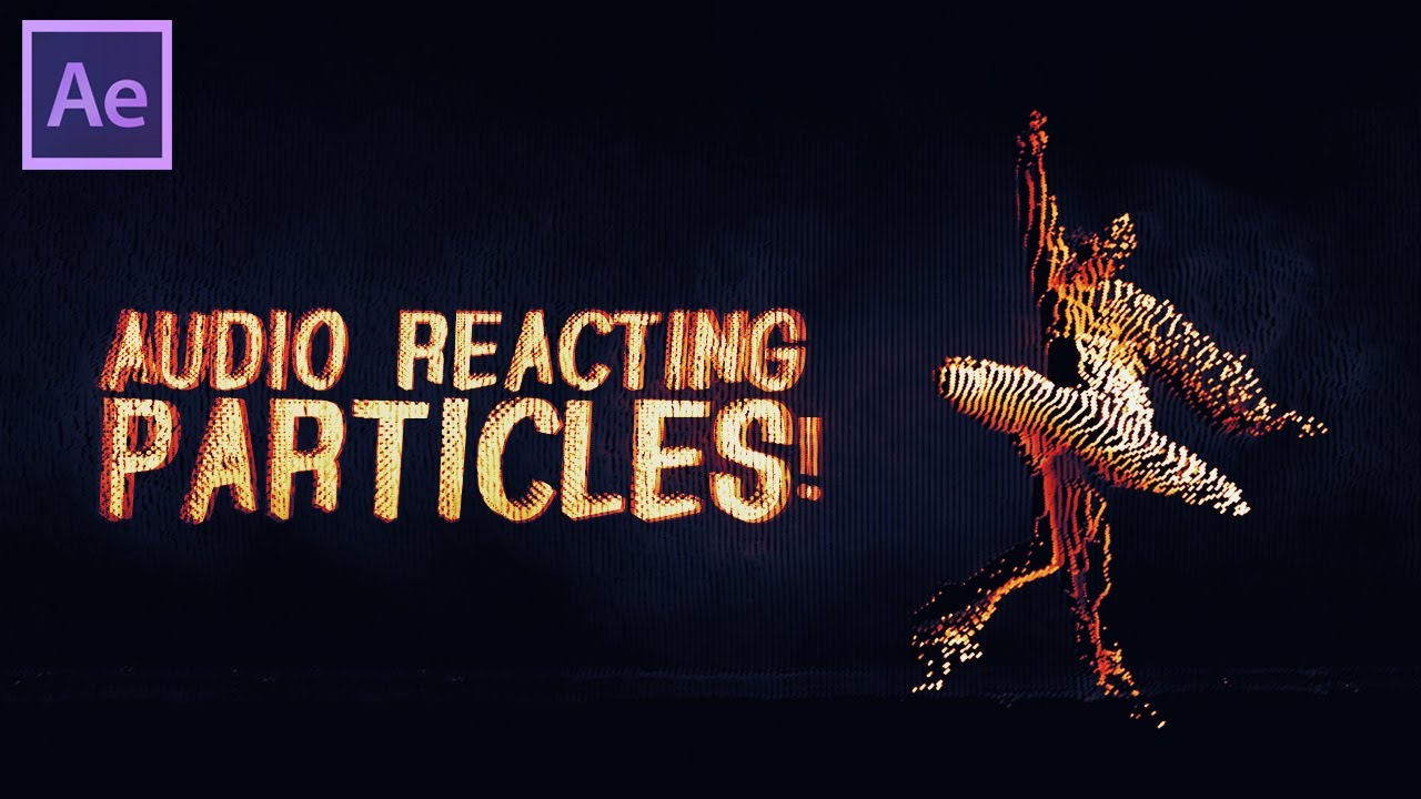 Как создать видеоголограмму со звуком и частицами звука в Adobe After Effects (урок)