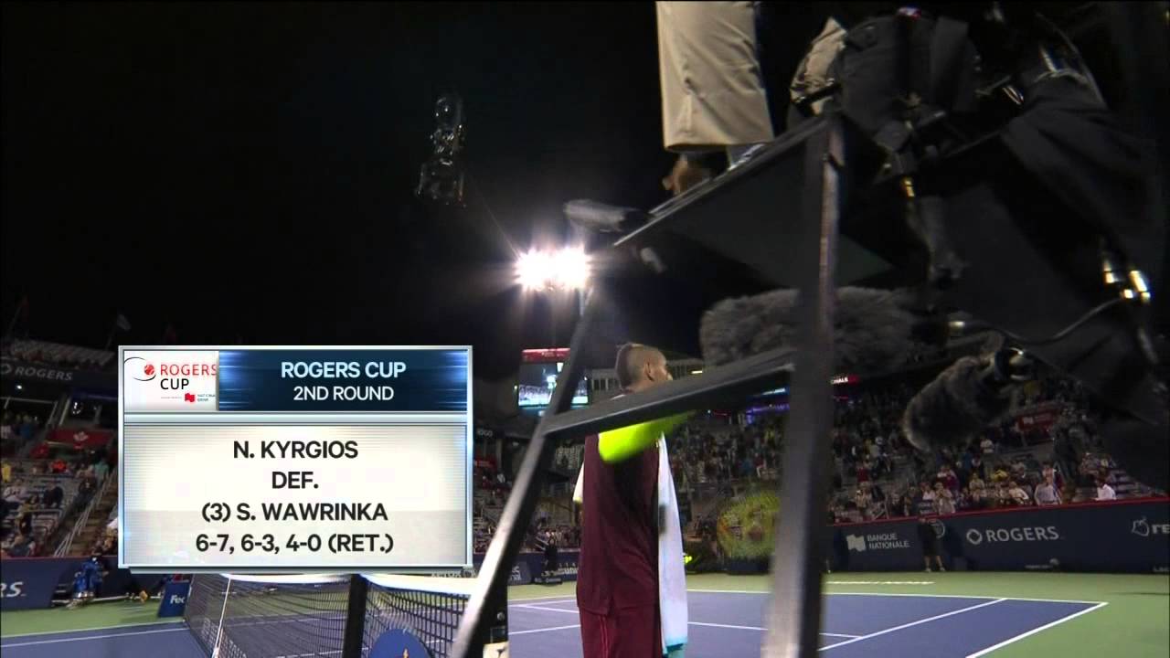 Rogers Cup - Montreal - Nick Kyrgios v. Stan Wawrinka
