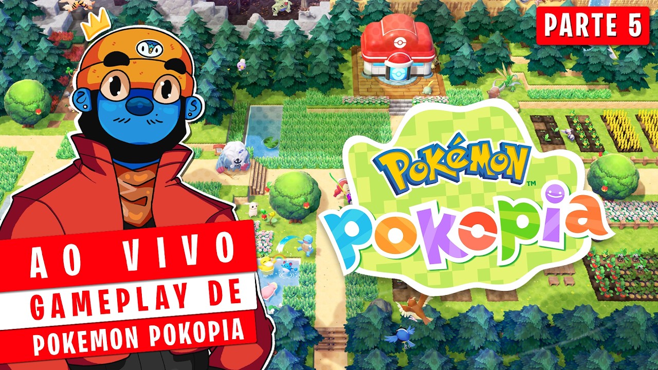 🔴 AO VIVO: POKÉMON POKOPIA LANÇOU!! Parte 5