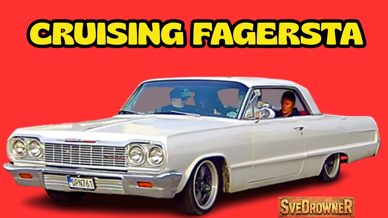 🚗🔥 Cruise into the Wild: Fagersta Cruising at Våryran 2022 Unleashed! | Classic Cars!