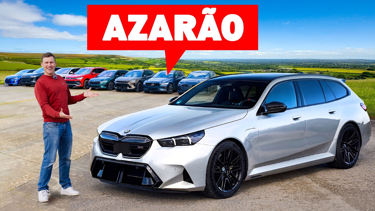 Peguei um NOVO M5 e apostei corrida na hora!