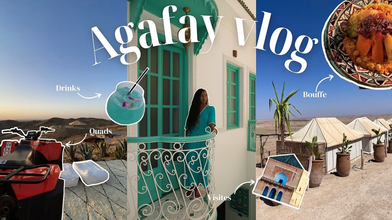 MAROC VLOG - ÉPISODE 1 : DÉSERT, QUADS, CHAMEAUX, CRÉATION DE CONTENUS…
