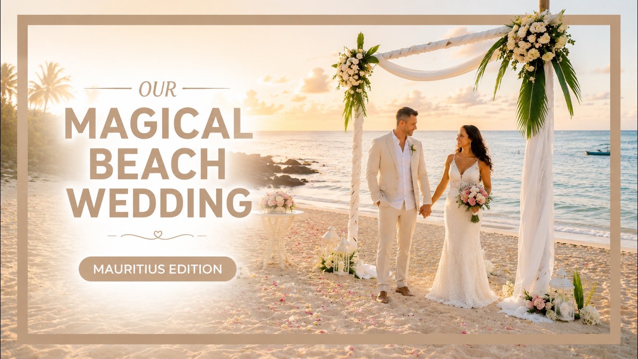 Wedding on the beach · Mauritius