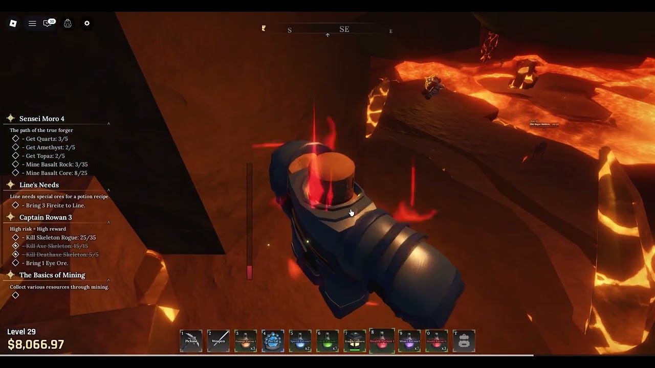 I GOT BEST RACE FOR MINING IN THE FORGE#shadowbangamer #roblox #newgameinroblox