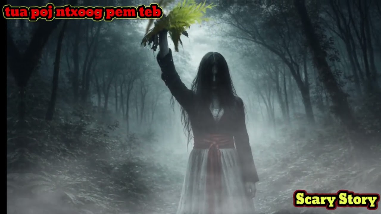 Tua poj ntxoog pem teb - Scary Story