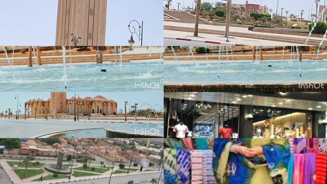 جوله خفيفه شوارع مدينه السماره شاركت معكم سفري الى العيد وكل ما هو جديد في مدينه سماره