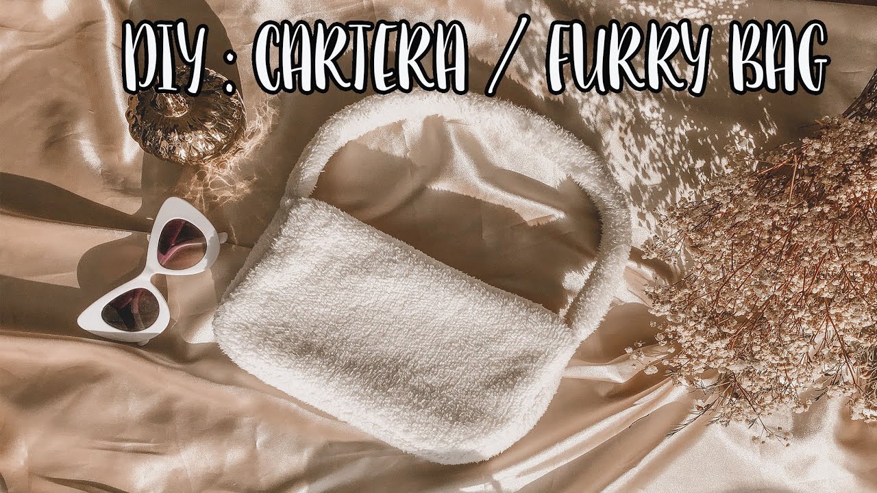 DIY : MINI CARTERA / FURRY BAG
