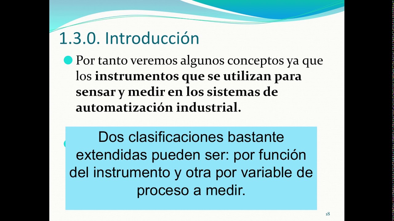 Conferencia # 2. Sensores y Sistemas de Medición.
