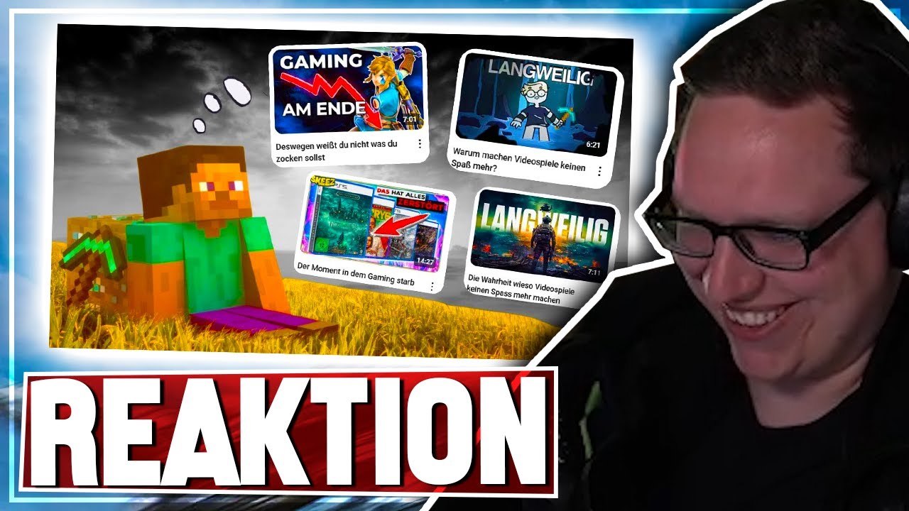 Sind Videospiele heute LANGWEILIG?! | Kvid reagiert auf @-NinosKino-