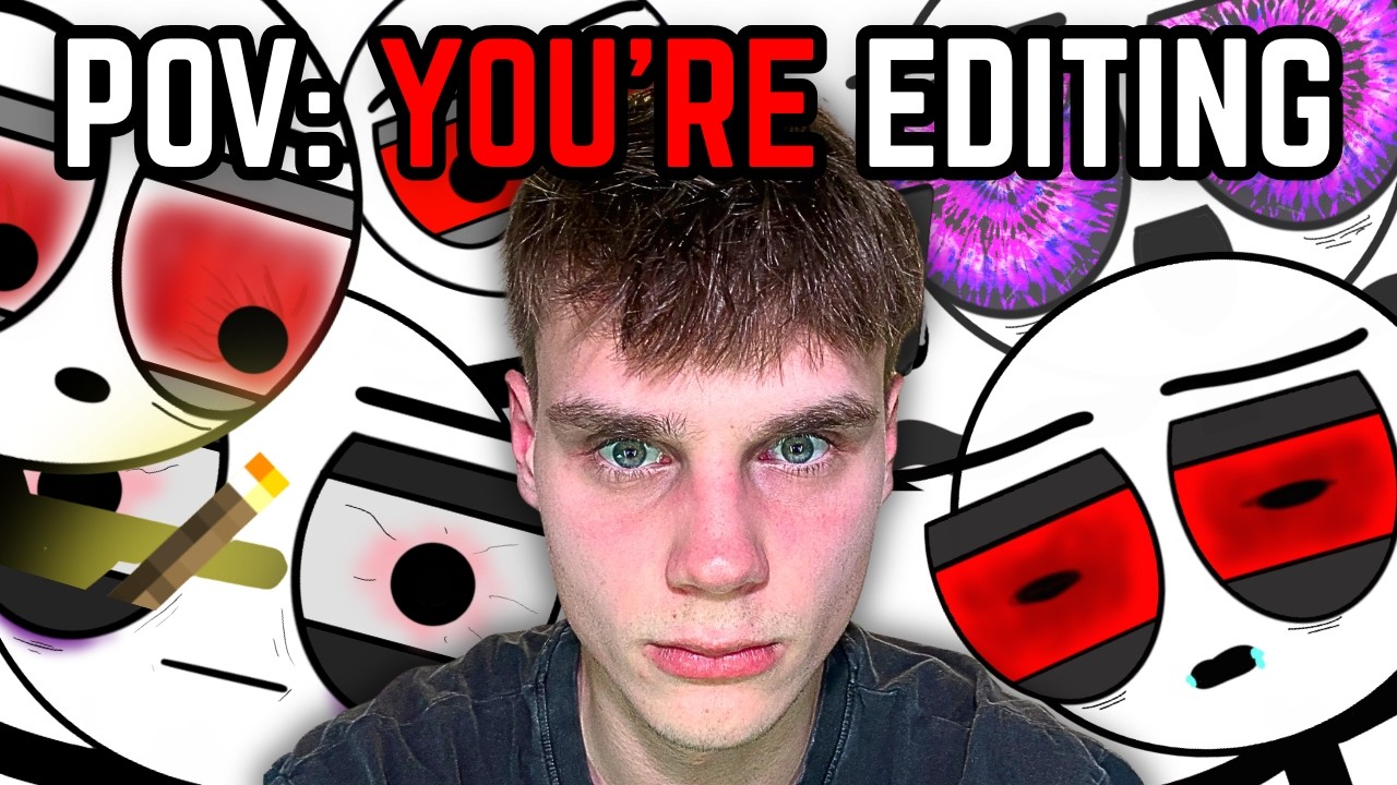 EDITING NEW MAIN CHANNEL VIDEO finished today
