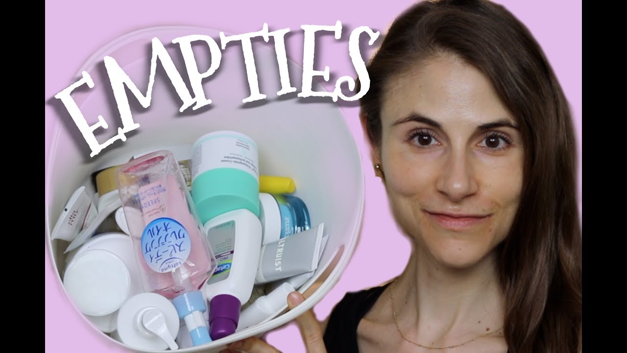 SKIN CARE EMPTIES: VLOGMAS 2018 DAY 24| DR DRAY