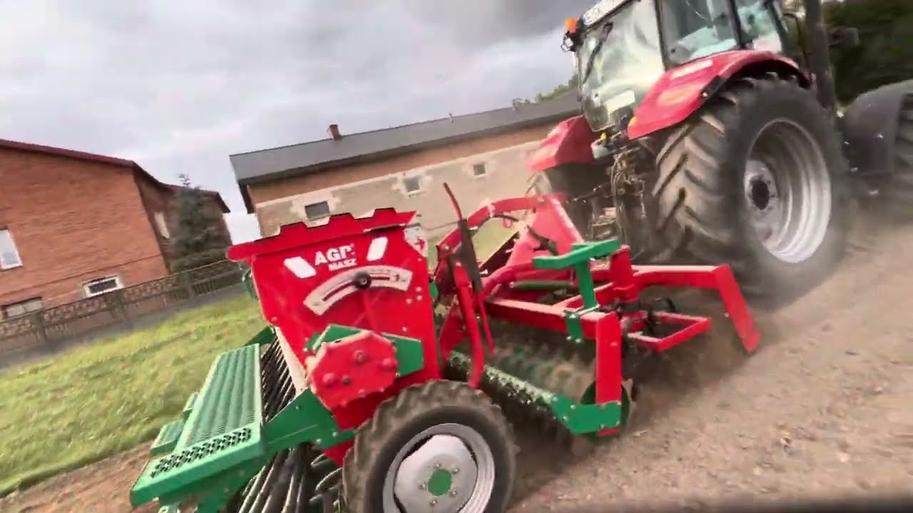 🔥Siew pszenicy 2024 z Case’m 🔥🔥siewnik Agro-Masz😎😎