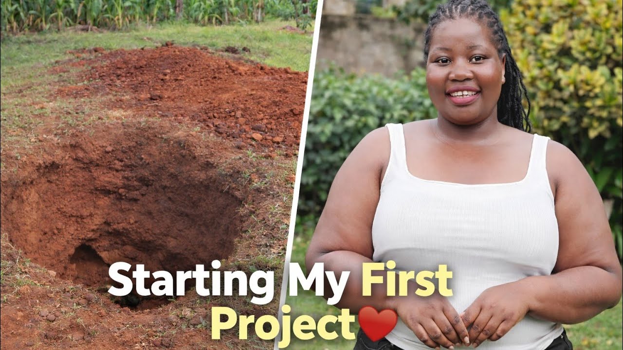 FINALLY STARTING MY FIRST EVER PROJECT IN THE VILLAGE ,THANKS SO MUCH@iammarwa FOR THIS😭❣️
