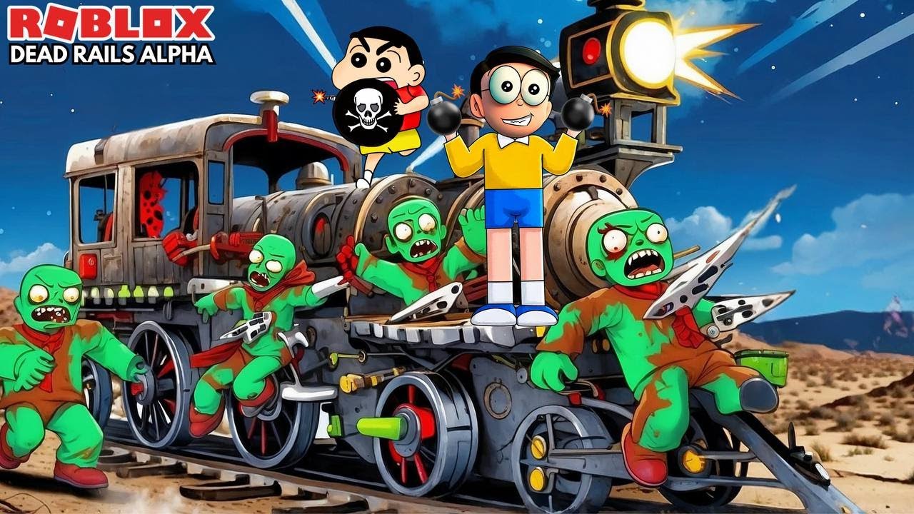 Dead Rails Alpha Gameplay in Tamil | GAMING WITH SHINCHAN