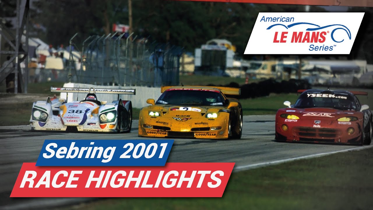 2001 12 Hours of Sebring | American Le Mans Series Highlights