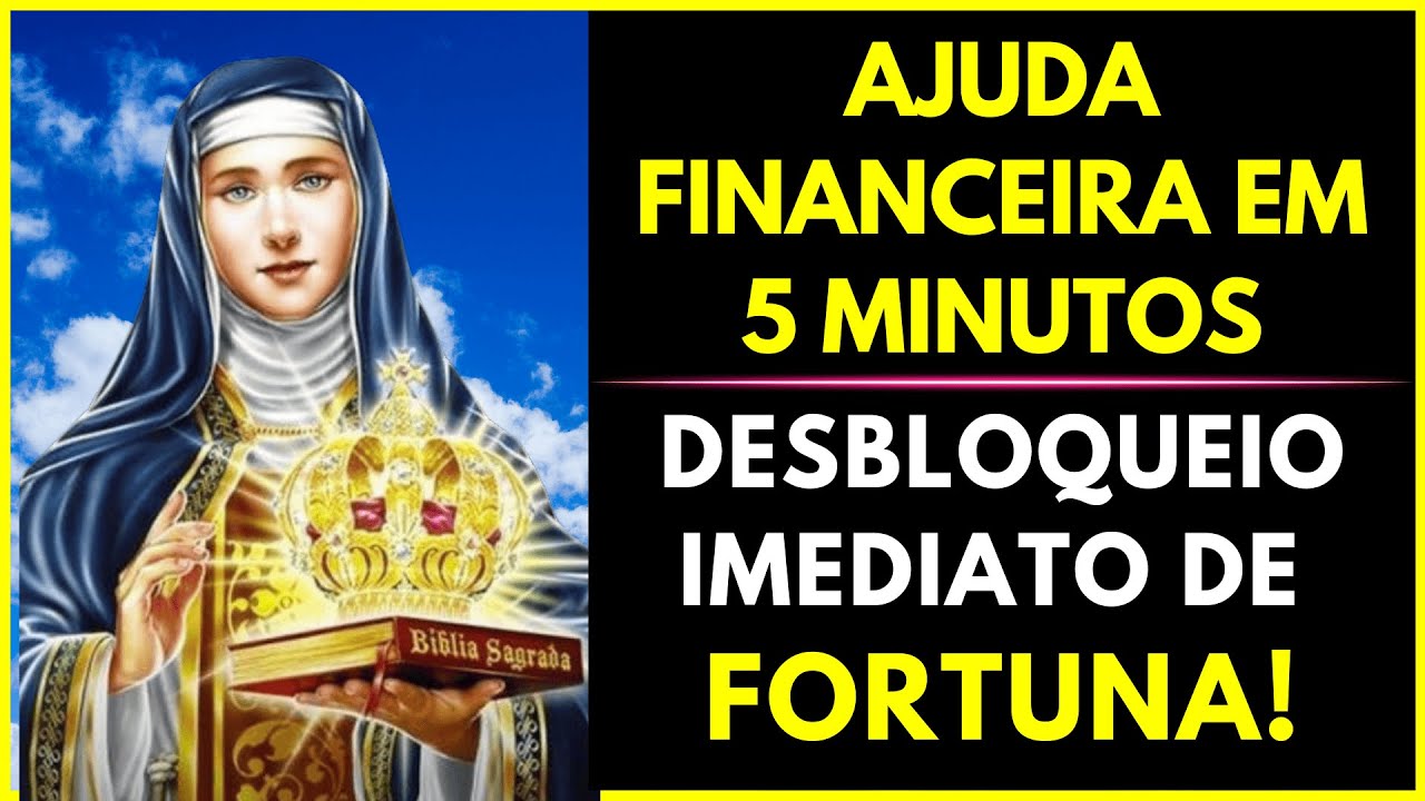 🚨 Oração de 5 Minutos a Santa Edwiges por AJUDA FINANCEIRA URGENTE Reze Agora!