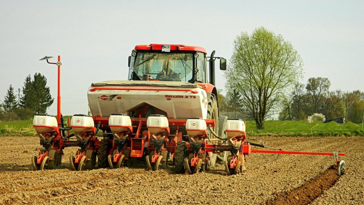 Siew kukurydzy 2018 [Zetor Forterra & Kuhn Maxima 2 TS]