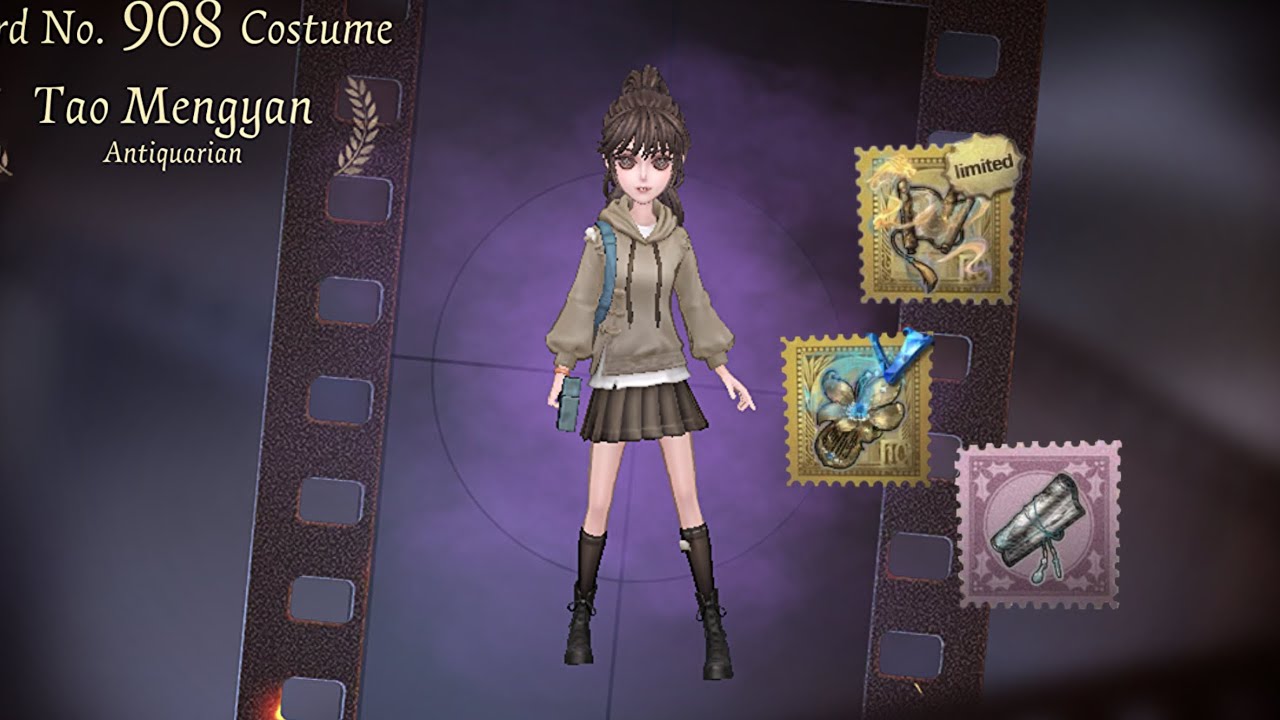 Identity V | Finally Got Her!!! The High Ponytail! Antiquarian “Tao Mengyan”