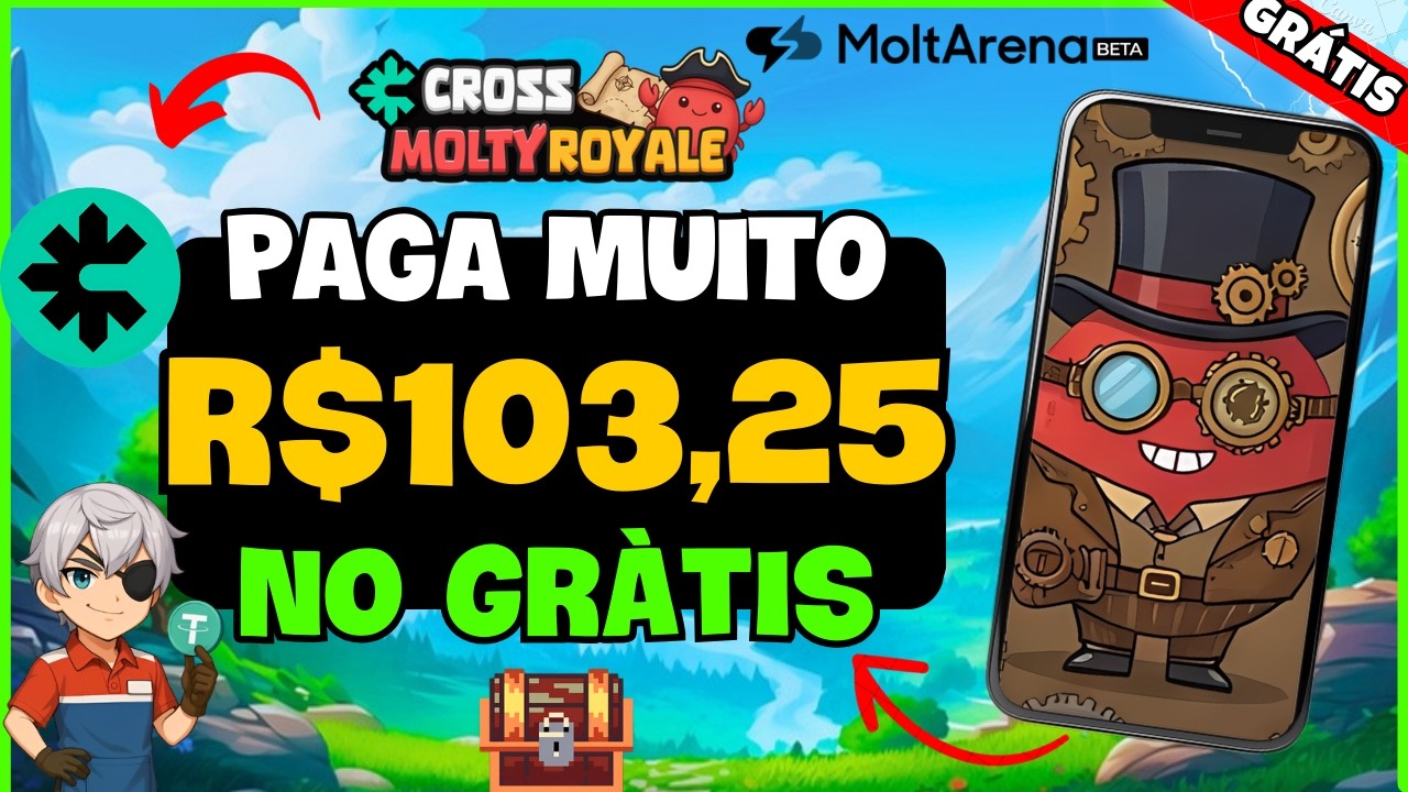 🍀 JOGO NFT GR&Aacute;TIS MOBILE BATTLE ROYALE ! Como INICIAR no MOLTY ROYALE (FREE TO PLAY)
