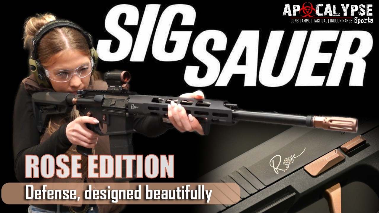 SIG SAUER's P365 XL and M400 ROSE edition review in120!