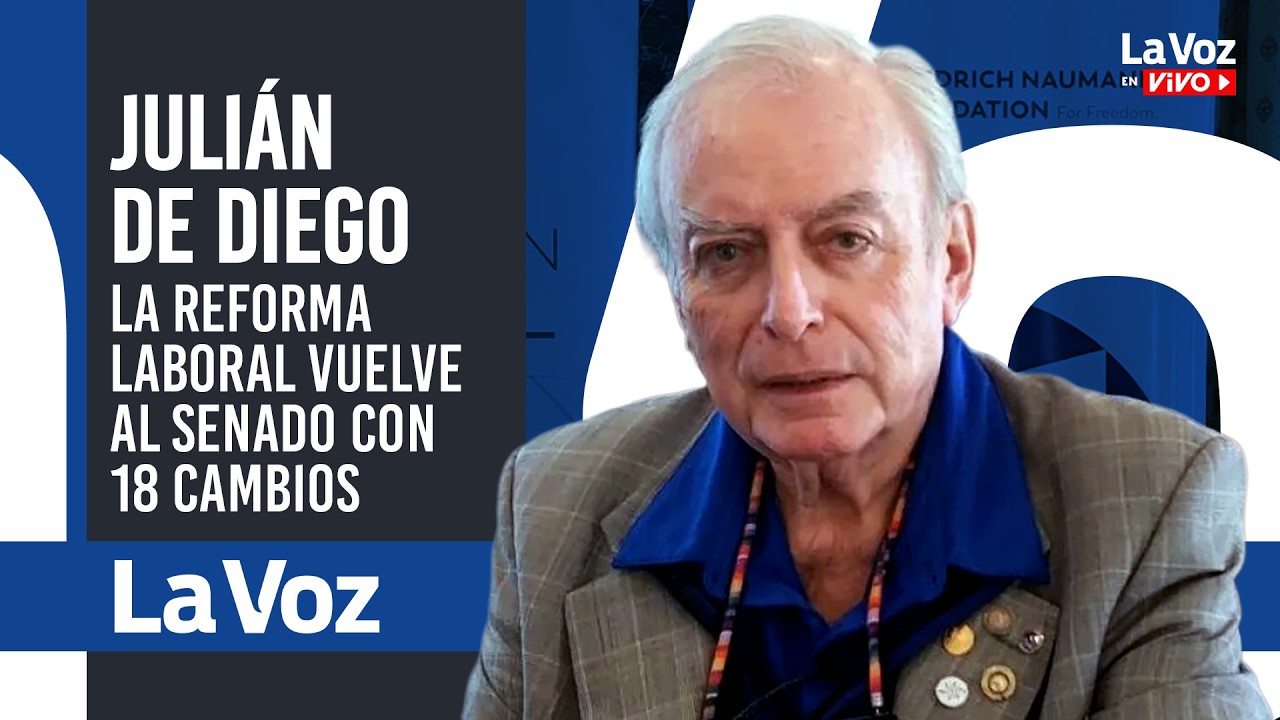 JULIÁN DE DIEGO: Si los RESULTADOS de la REFORMA LABORAL NO SON BUENOS habrá que CORREGIR el RUMBO