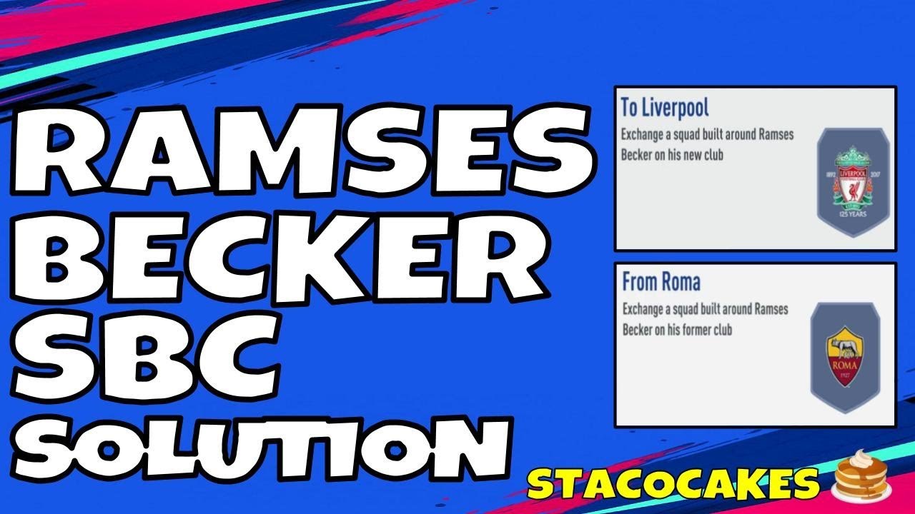 FIFA 19 NEW RAMSES BECKER SBC SOLUTION CHEAP - REWARD IS 1 ELECTRUM PLAYERS PACK  24 HOURS REMAINING