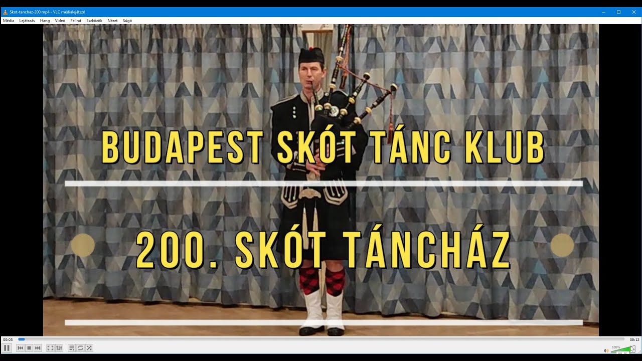 A 200. skót táncház - Budapest