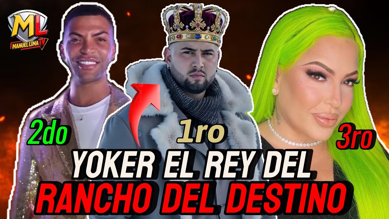 LA GRAN FiNAL RANCHO DESTINO (EL YOKER )SALE GANADOR DEL  PRIMER LUGAR 😨🥳