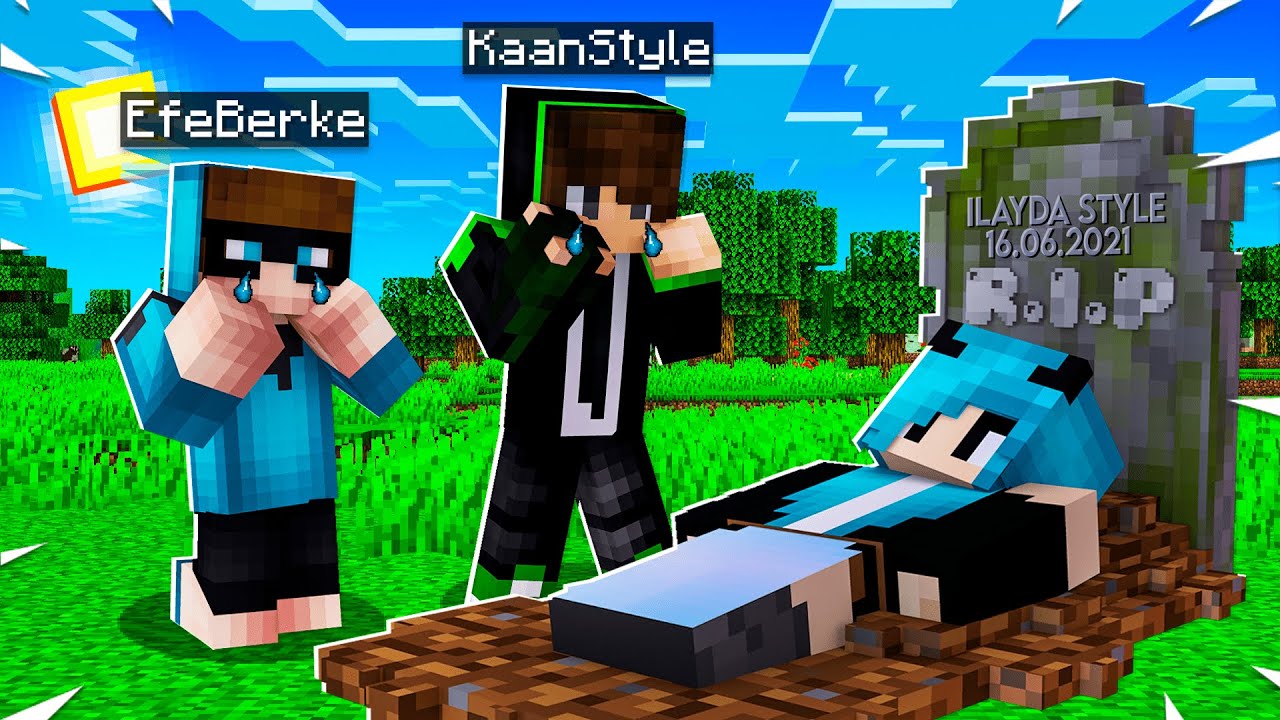 ÜVEY KARDEŞİM  İLAYDA ÖLDÜ VEFAT ETTİ ! 😱 -MİNECRAFT