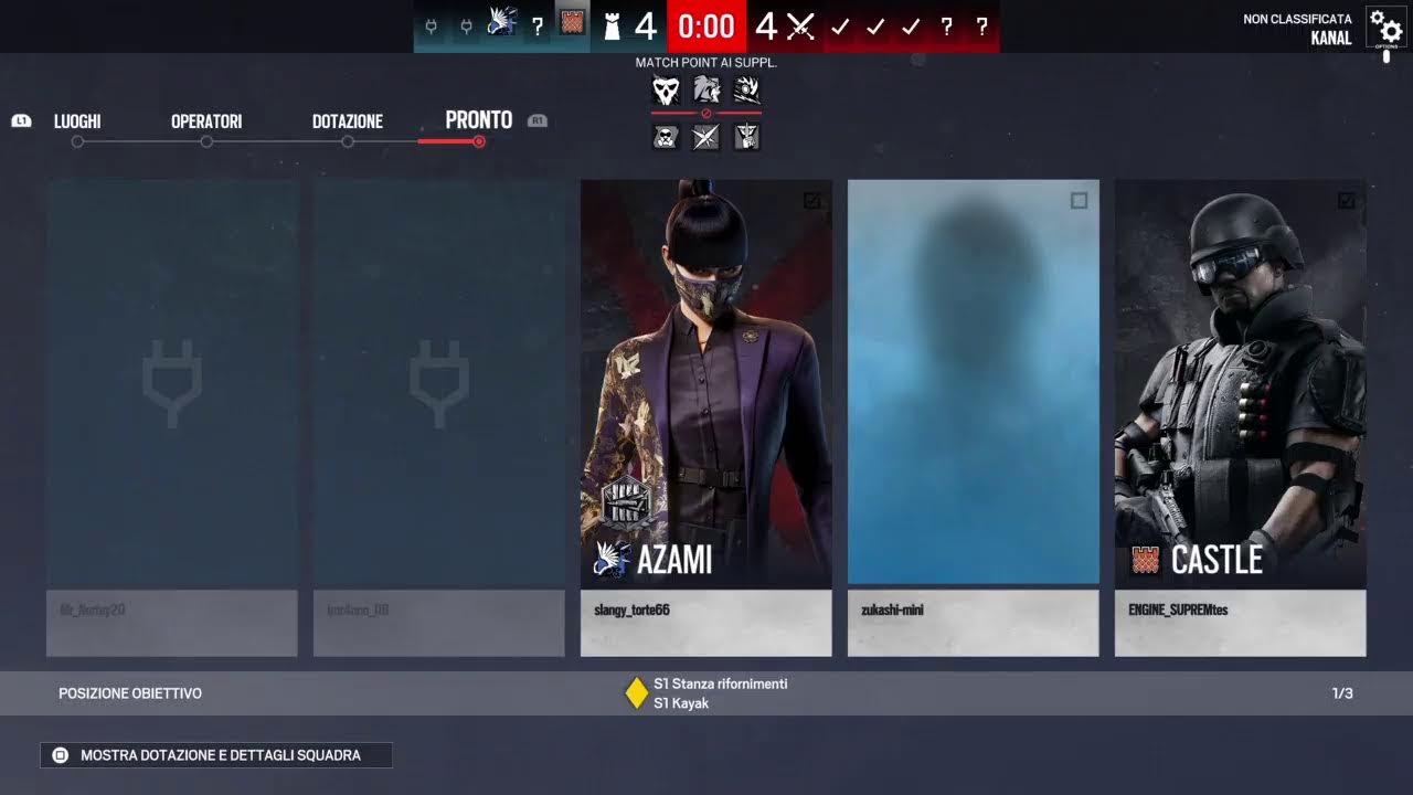 R6 me imparano a giocare 1000 sub give away