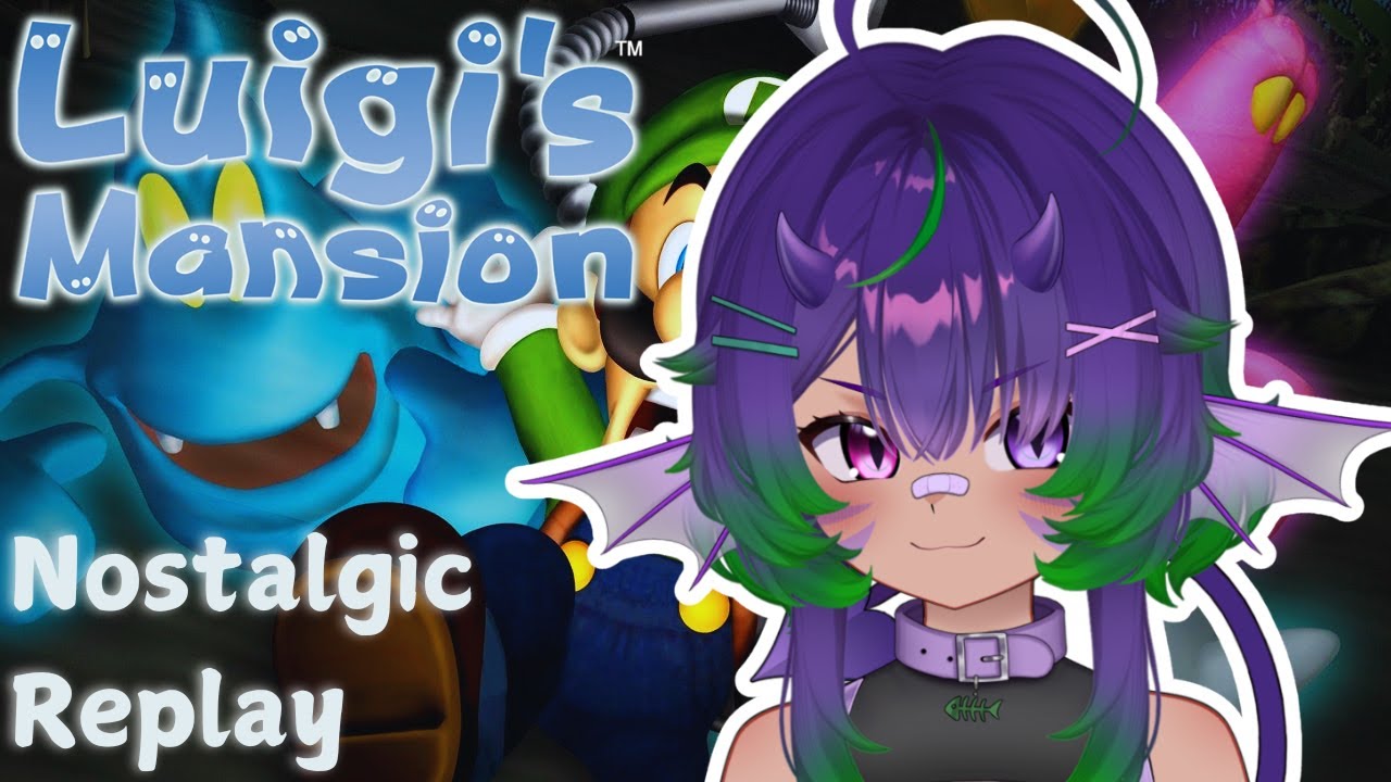 【Luigi's Mansion】Hidden Mansion Time!【Nostalgic Replay】