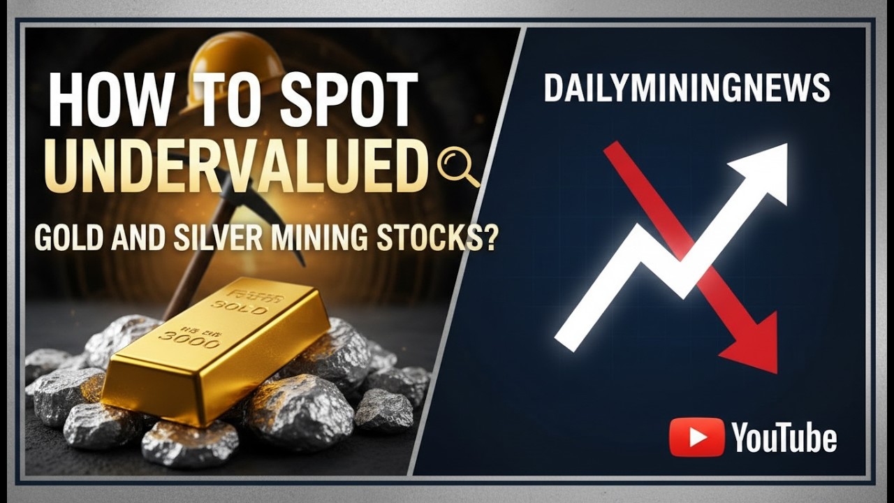 How to Spot Undervalued Gold and Silver Mining Stocks? | Dailyminingnews