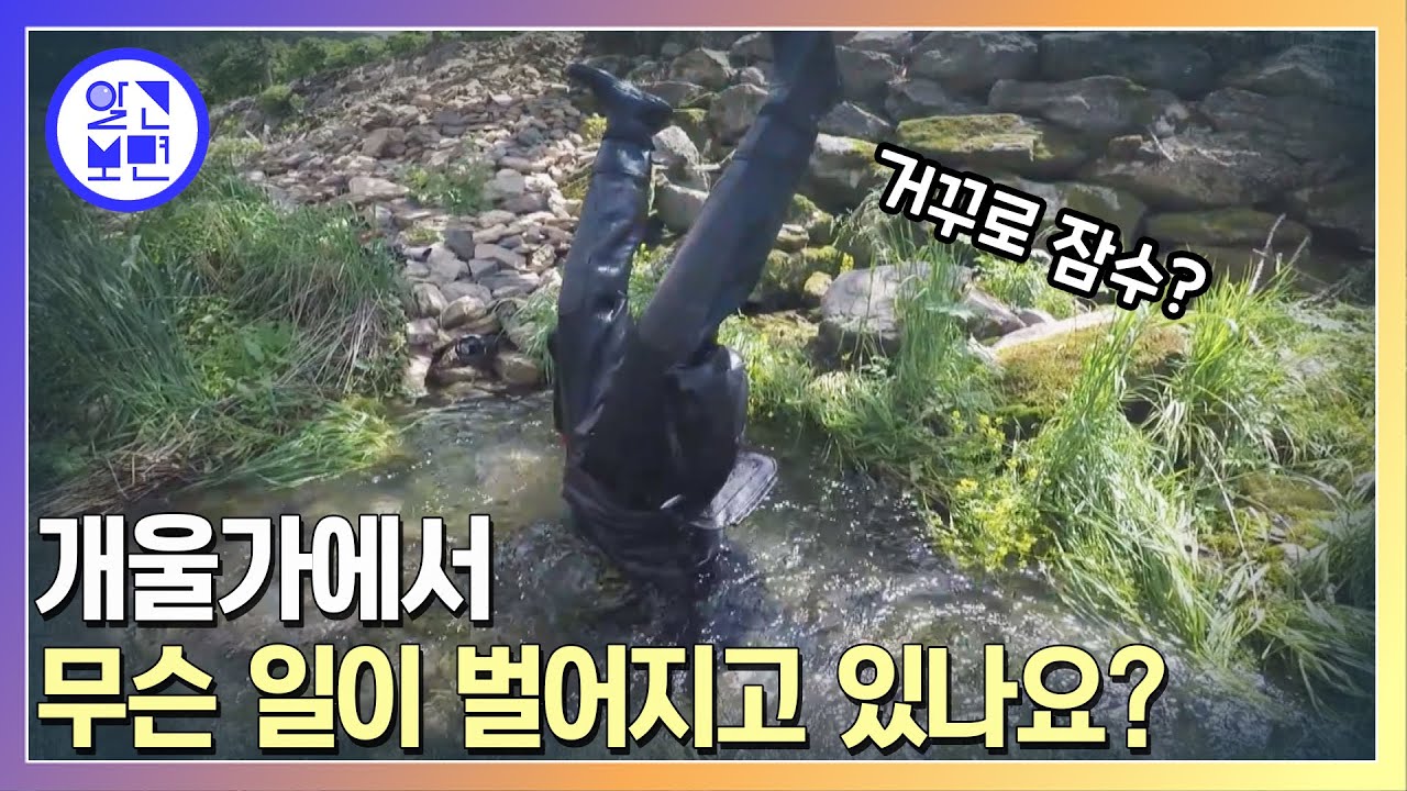 중력을 거슬러 거꾸로 솟구치는 개울물 미스터리