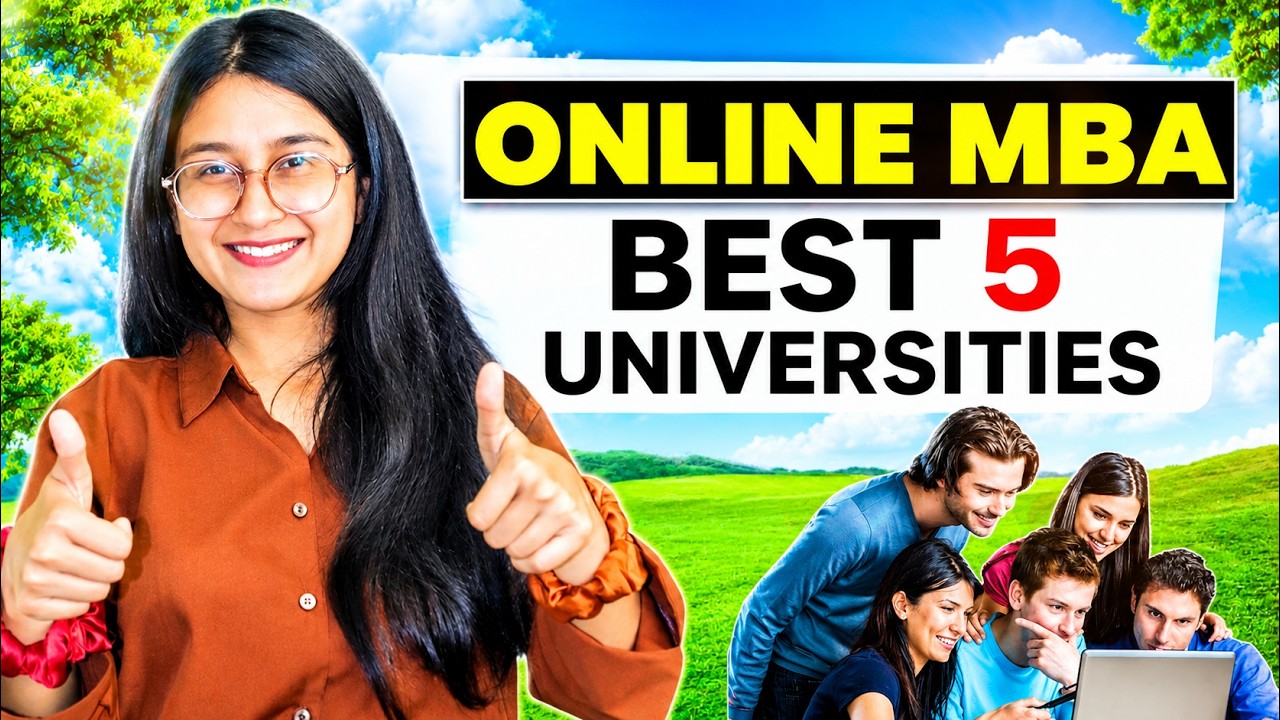Top 5 Online MBA Universities in 2026 🎓 | Which One Should You Choose? | Validity & Specializations