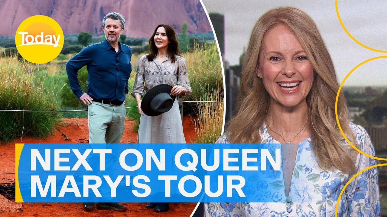 What's next for Queen Mary's Aussie tour? | Today Show Australia