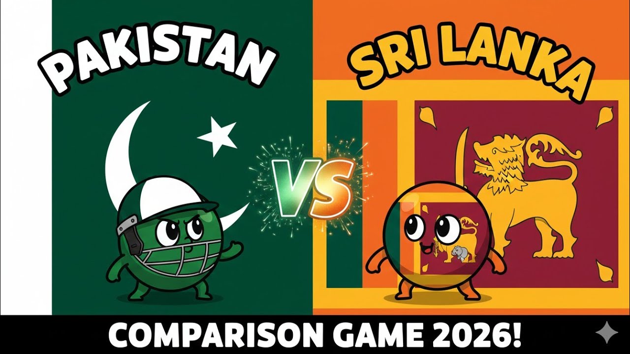 Матч-сравнение Пакистана 🇵🇰 и Шри-Ланки 🇱🇰 в 2026 году | Сравнение стран