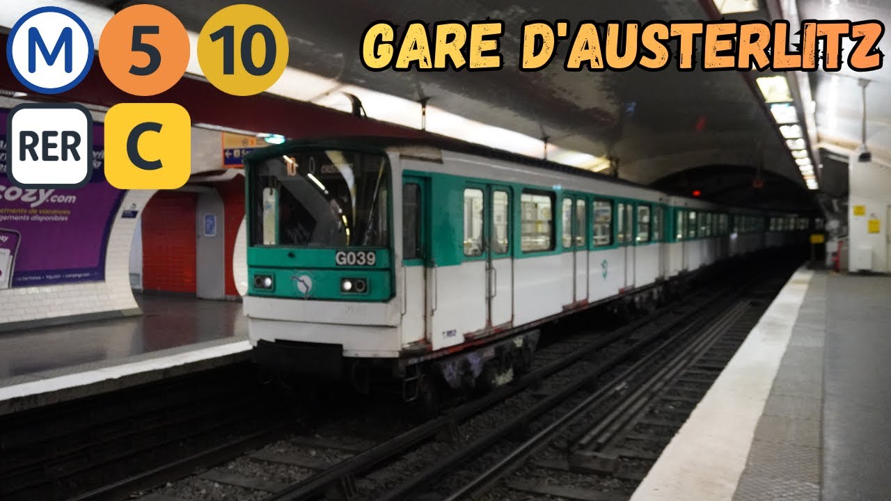 Métro, RER Paris - Gare d'Austerlitz