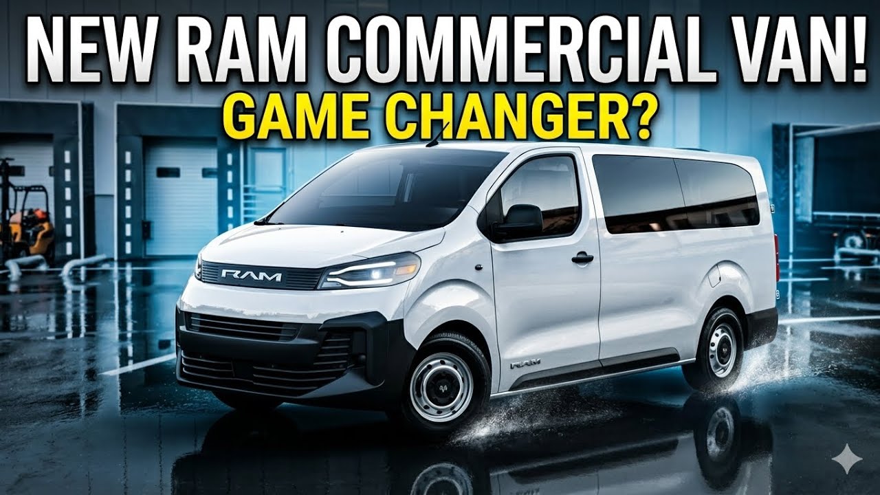 All-New 2027 Ram ProMaster City Tradesman – Compact Work Van Revealed