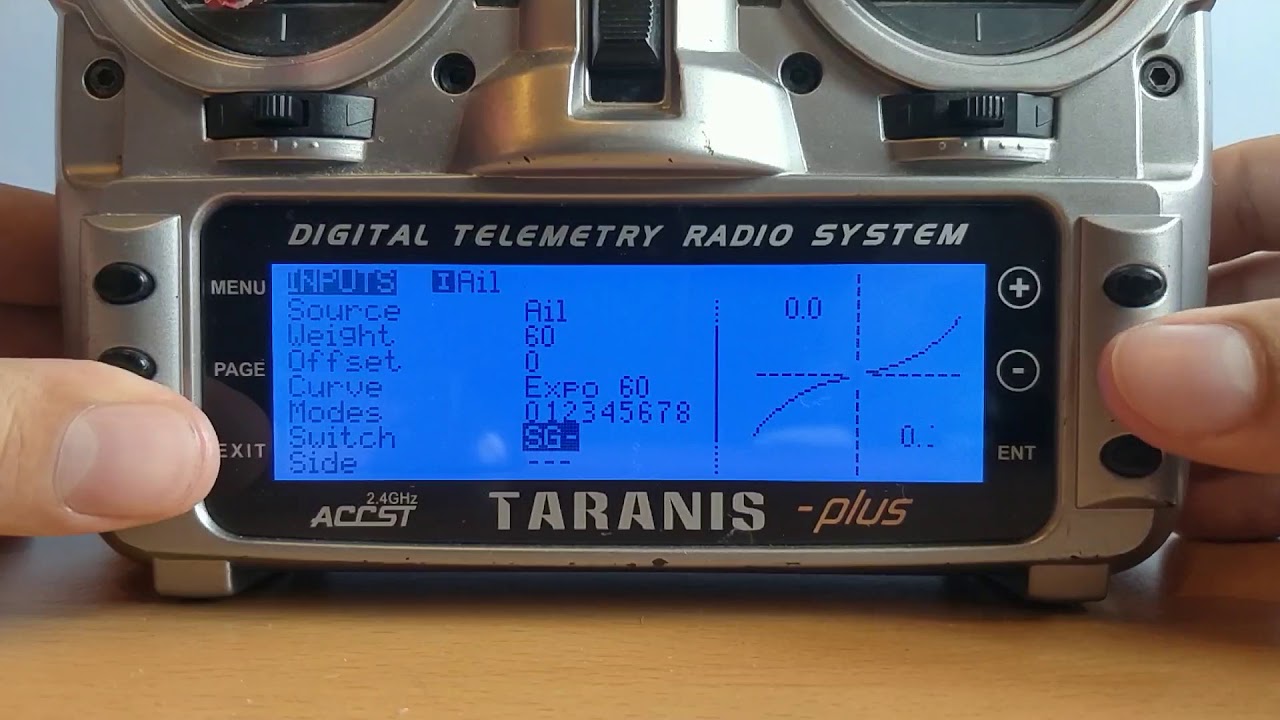 Taranis Dual Rate Switch