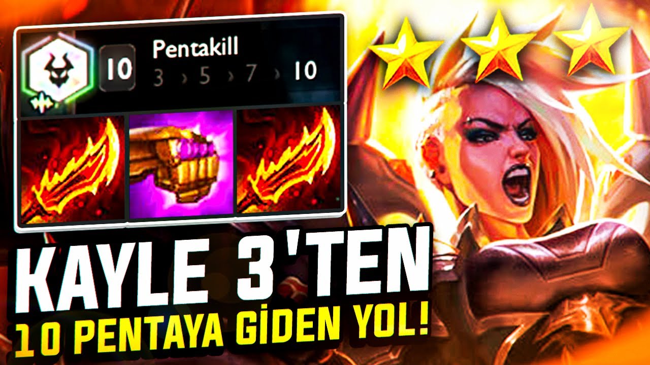 KAYLE 3'TEN 10 PENTAYA GİDEN YOL! | HOLYTHOTH TFT