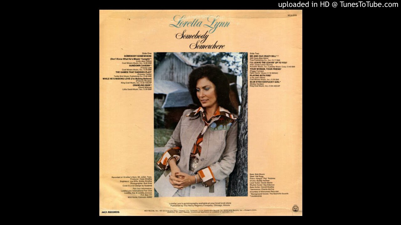 Loretta Lynn -- Your Woman, Your Friend