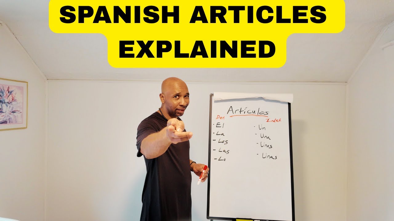 Intro to Spanish Articles: Almost so easy a Caveman can do it.