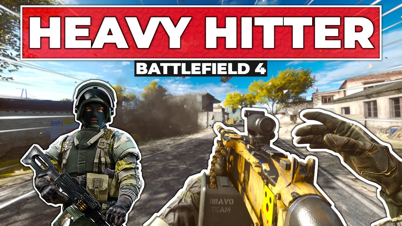 The Hardest Hitting LMG in Battlefield 4 (Loadout)