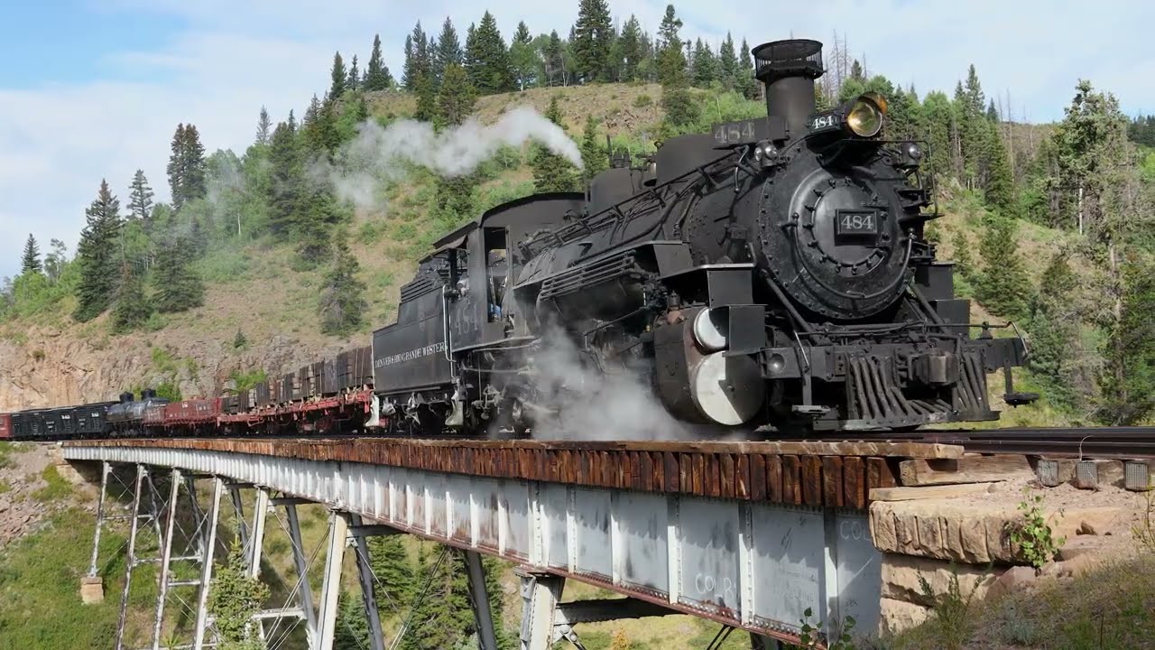 Cumbres & Toltec Scenic Railroad - The Denver & Rio Grande Western K-36 Centennial - Part 2