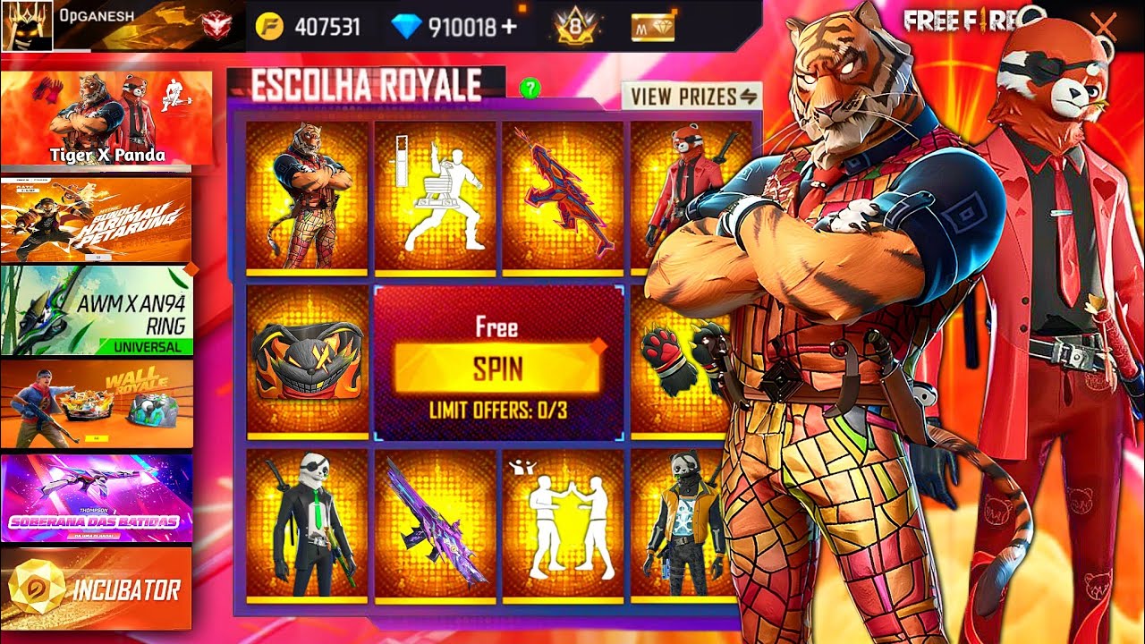 Buying 19000+ Diamonds, Old Rare Bundles, Max Evo Guns Skins & Discount Event Items On Subscriber ID