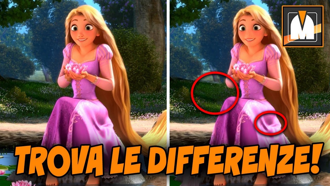 RIESCI A TROVARE LE DIFFERENZE? DISNEY QUIZ