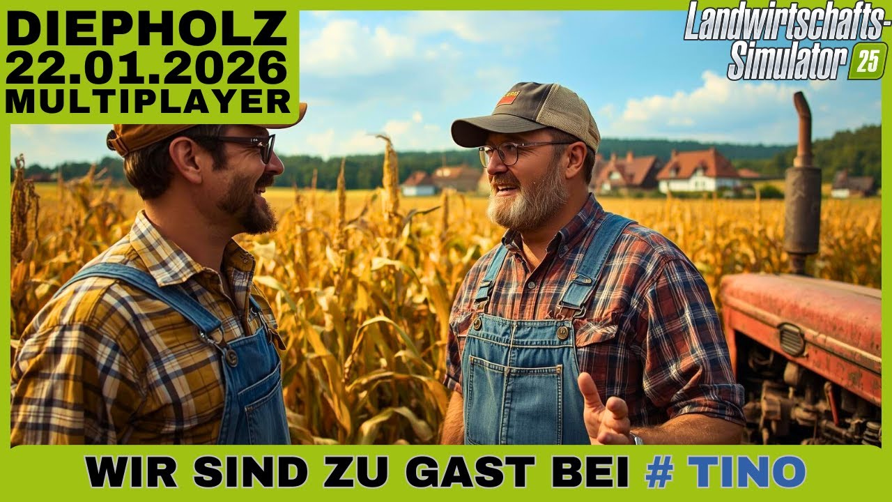 DIEPHOLZ | Zu Gast beim TINO | MultiPlayer | LS25-Stream 23-01-26 | PS5pro, dt.